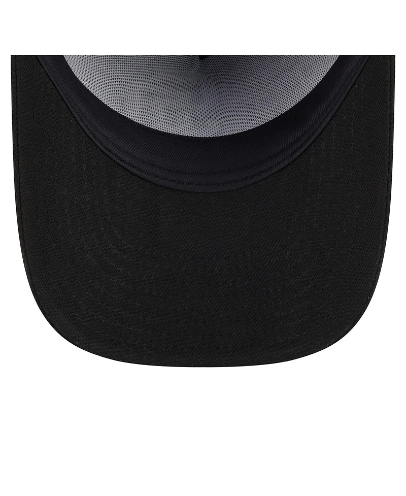 New Era Men's Black San Diego Padres Motion A-Frame 9FIFTY Snapback Hat