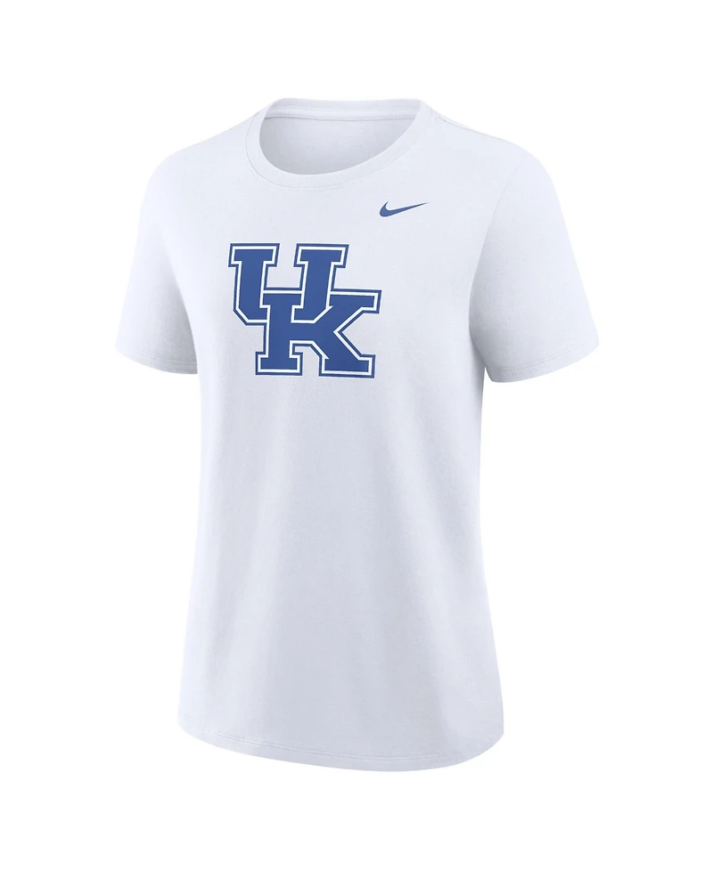 Nike Women's White Kentucky Wildcats Primary Logo T-Shirt