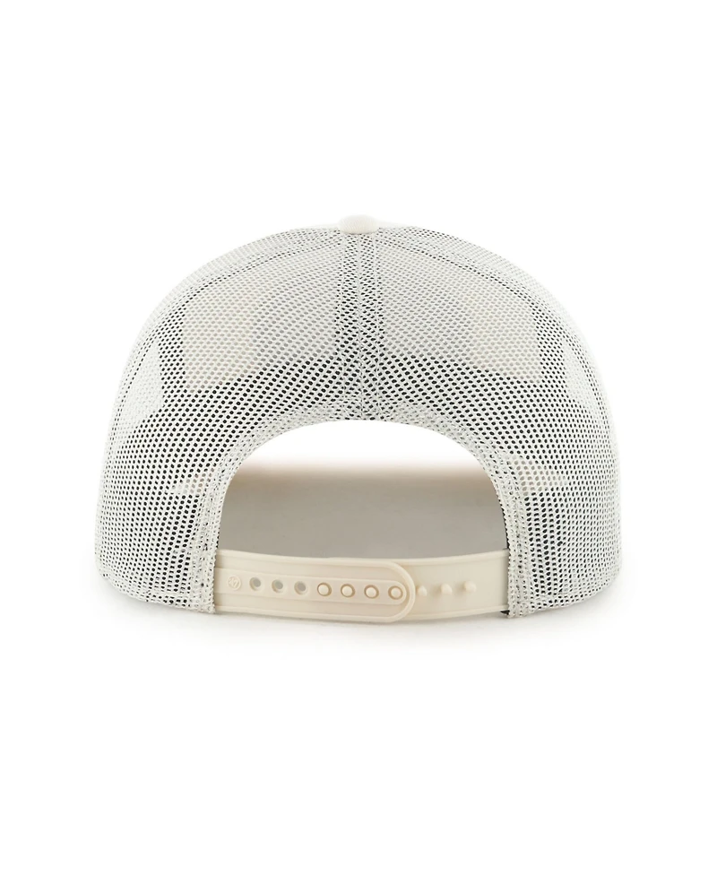 '47 Brand Men's Cream Tampa Bay Rays Leland Adjustable Trucker Hat