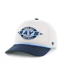 '47 Brand Men's Natural Tampa Bay Rays Frame Out Hitch Adjustable Hat