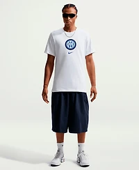 Nike Men's White Inter Milan Crest T-Shirt