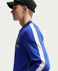 Nike Men's Blue Chelsea Strike Full-Zip Dri-fit Jacket