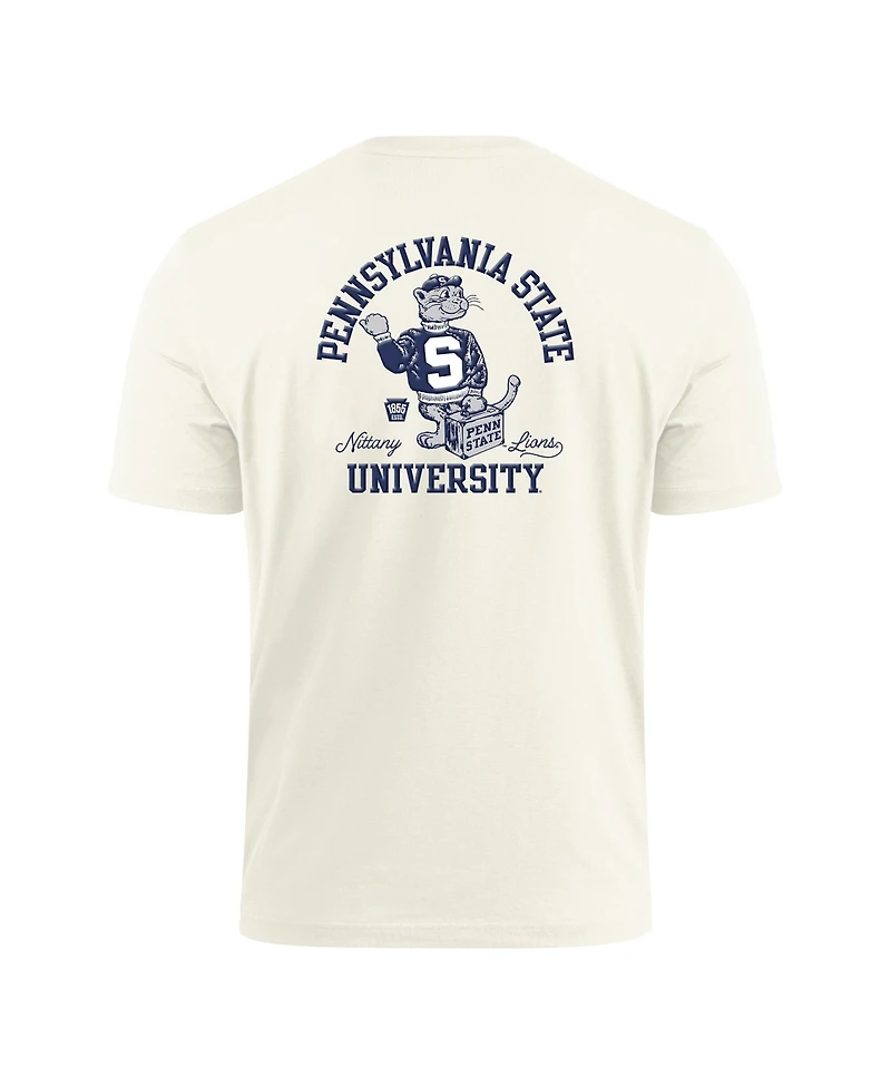 Adidas Men's Cream Penn State Nittany Lions Vault Premium T-Shirt