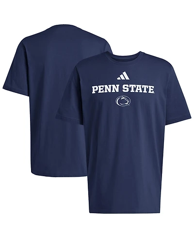 Adidas Men's Navy Penn State Nittany Lions Wordmark Cotton T-Shirt
