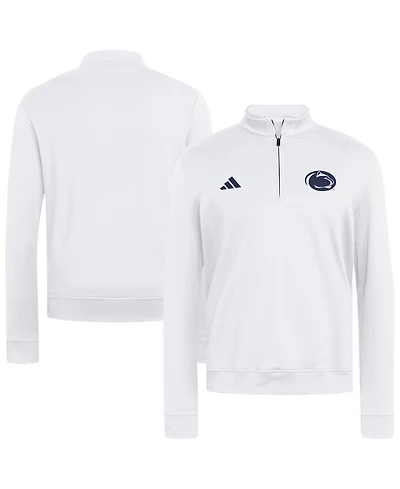Adidas Men's White Penn State Nittany Lions Ultimate365 Cozy Quarter-Zip Pullover