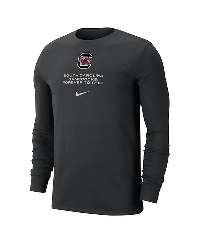Nike Men's Black South Carolina Gamecocks Dri-fit Long Sleeve T-Shirt