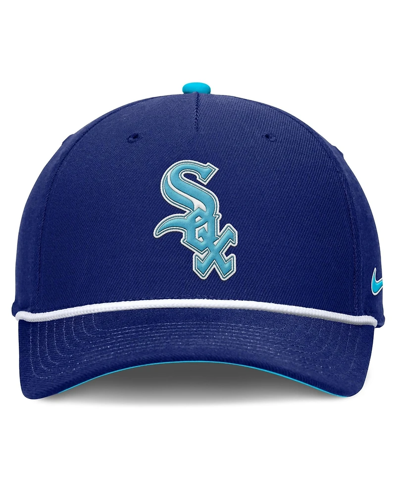 Nike Men's Royal Chicago White Sox Rise Adjustable Hat