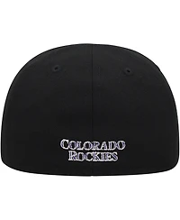 New Era Baby Boys and Girls Black Colorado Rockies My First 59FIFTY Fitted Hat