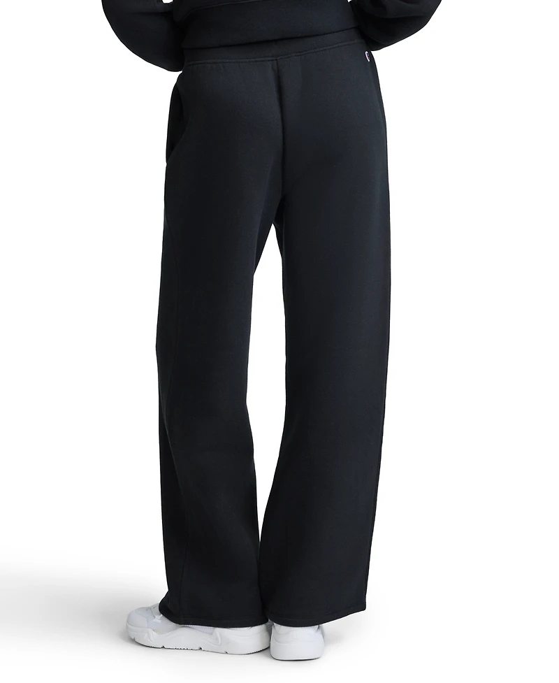 Champion Women's Wide-Leg Fleece Sweatpants