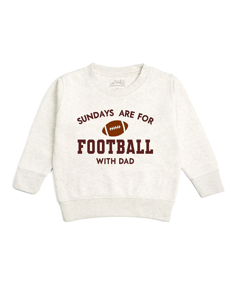 Sweet Wink Baby Boys Sundays Are For Football Sweatshirt