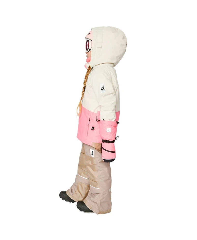 Deux par Deux Toddler Girls(4T-5T) Two Piece Teknik Snowsuit