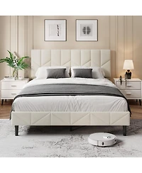 Queen Upholstered Bed