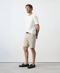 Mango Men's Slim-Fit Denim 9.45" Bermuda Shorts