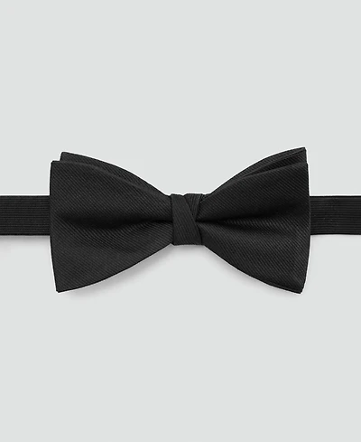 Mango Men's Microstructure Classic Bow Tie