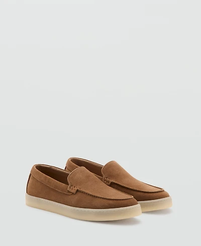 Mango Men's Split Leather Shoes