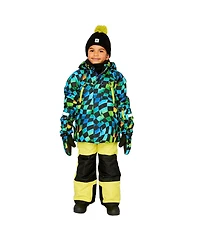 Deux par Kids and Baby Toddler Boy(2T-5T) Two-Piece Play Snowsuit Checkerboard with Pants