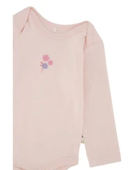 Deux par Baby Girl(3-24months) Cotton Onesie Very Pale