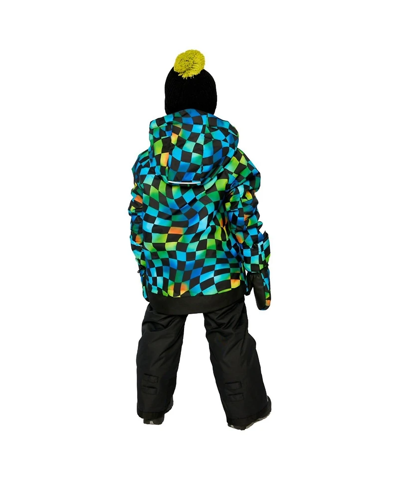 Deux par Big Boys (7-14) Two Piece Play Snowsuit and Checkerboard with Pants