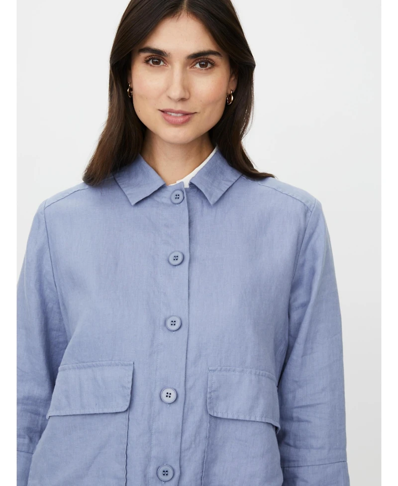 Masai Copenhagen Women's MaJurelle Linen Overshirt