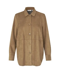 Masai Copenhagen Women's MaIvethra Faux Suede Shirt