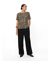 Masai Copenhagen Women's MaButta Leopard Print Top