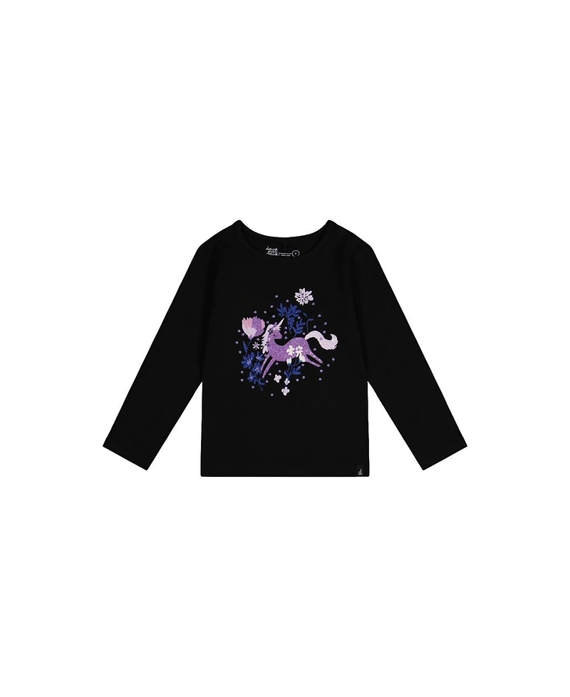 Deux par Little and Big Girl(6-12) Cotton Jersey T-Shirt