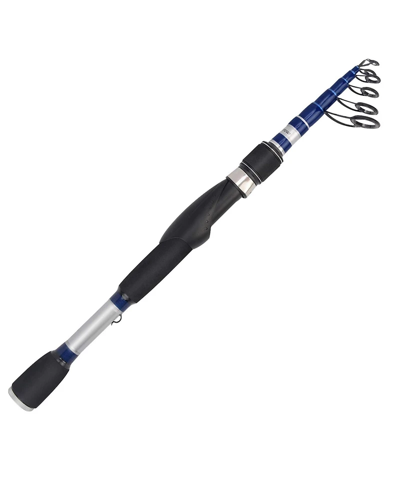 Aofar 6'6" Telescopic Fishing Rod Graphite Spinning Reel Combo
