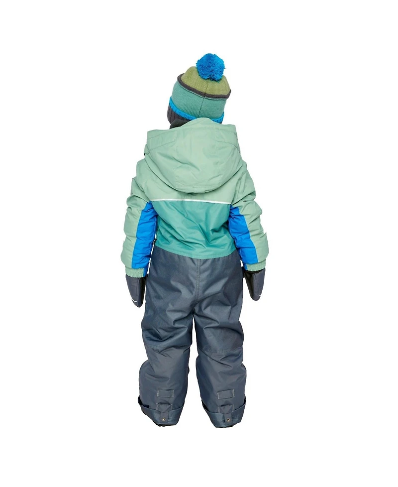 Deux par Little and Big Boy (6-14) One Piece Play Snowsuit Sage