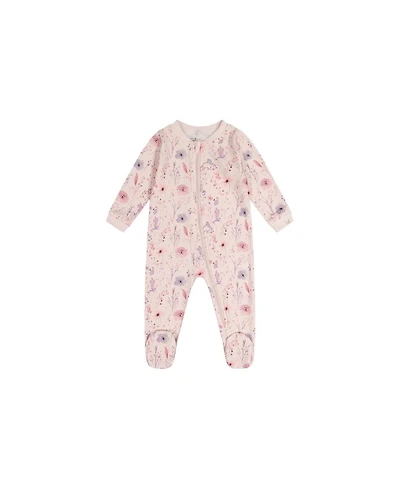 Deux par Baby Girl (3M-24M) Cotton Floral Print One Piece Pajama