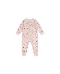 Deux par Baby Girl (3M-24M) Cotton Floral Print One Piece Pajama