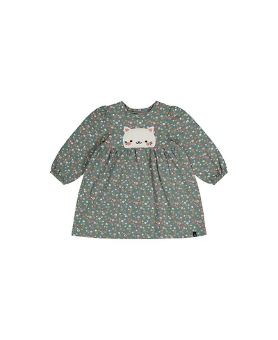 Deux par Deux Big Girls (6-8) Cotton Printed Dress