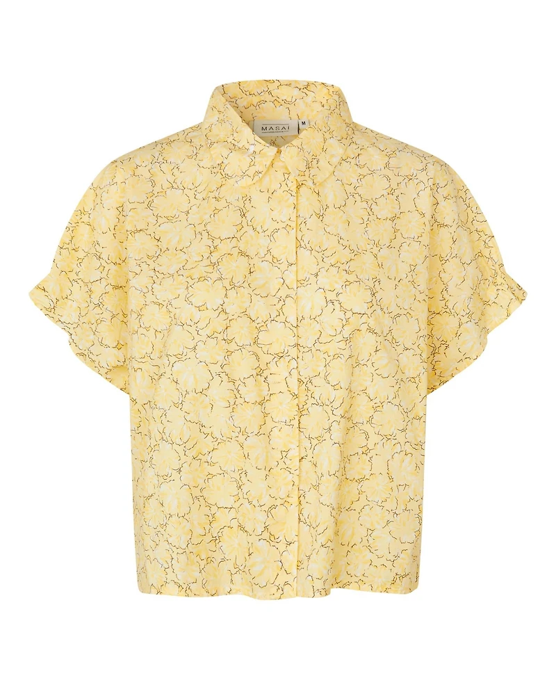Masai Copenhagen Women's MaIndorix Floral Print Shirt