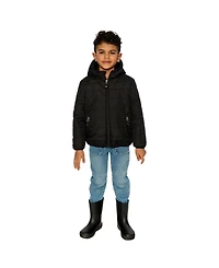 Deux par Deux Little and Big Unisex (6-14) Insulating Quilted Mid-Season Jacket