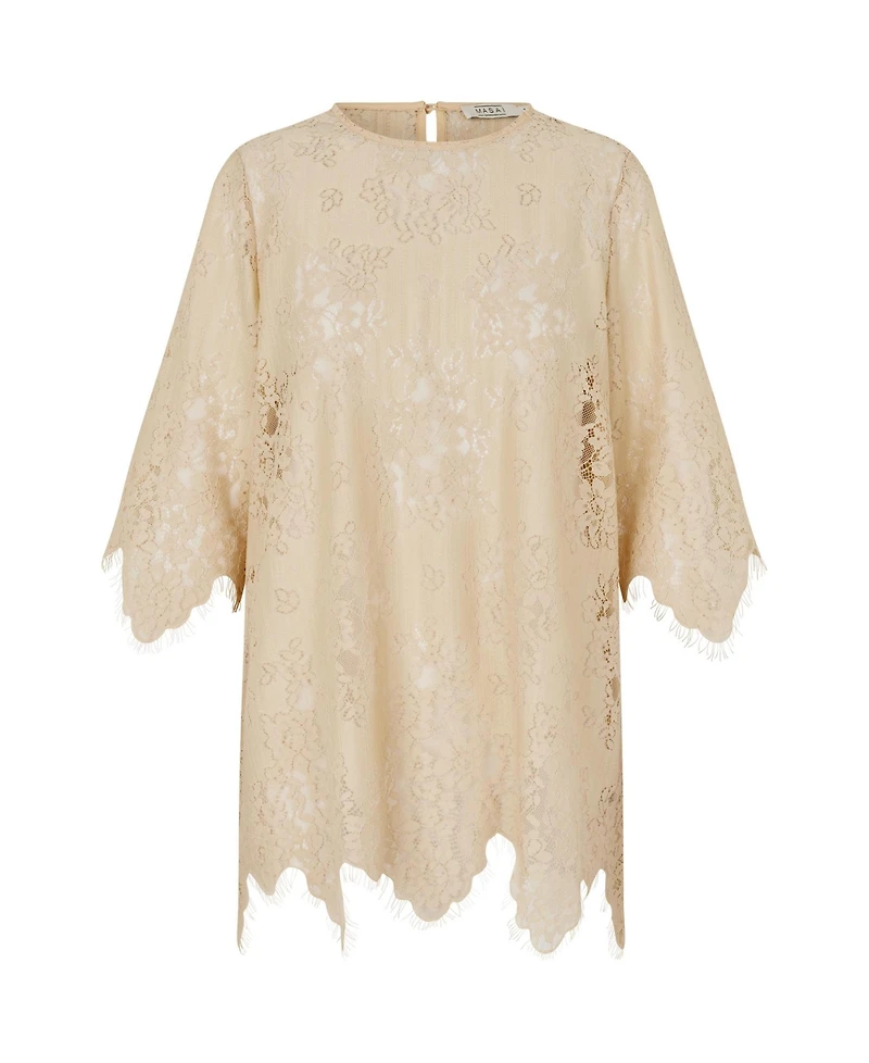 Masai Copenhagen Women's MaGaldora Lace Tunic Top