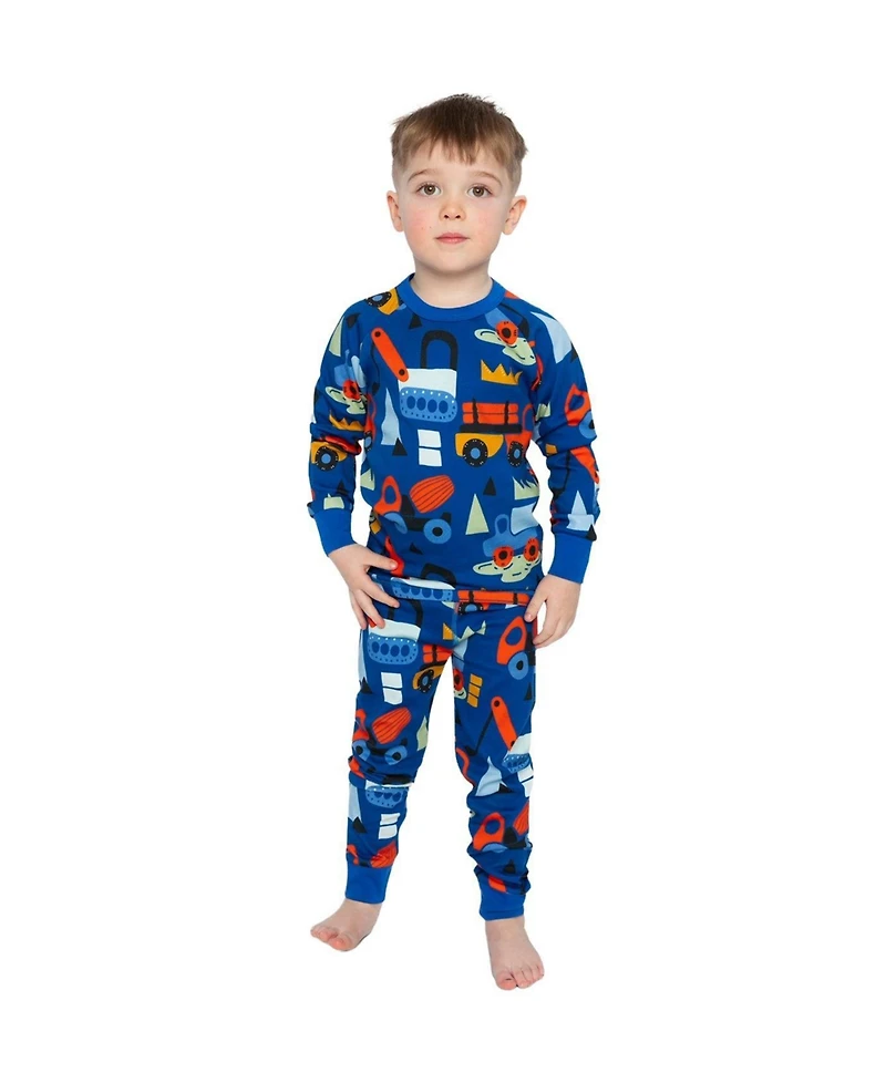 Deux par Deux Little and Big Boy's (6-12) Cotton Two Piece Pajama Set