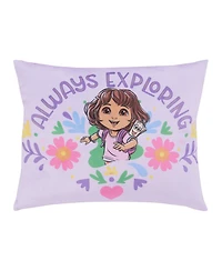 NoJo Dora Adventure Awaits Decorative Toddler Pillow