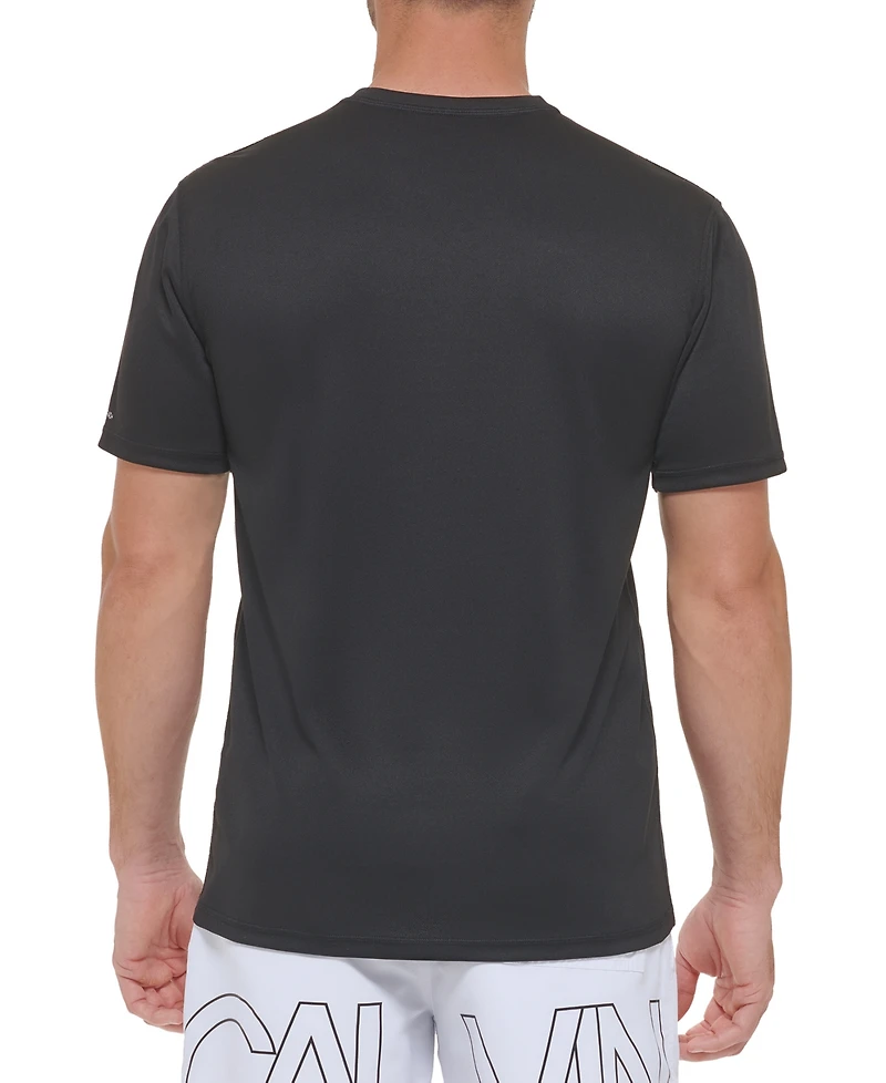 Calvin Klein Men's Performance Crewneck Rash Guard