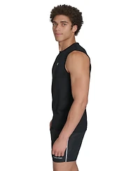 Calvin Klein Men's Logo Rash Guard