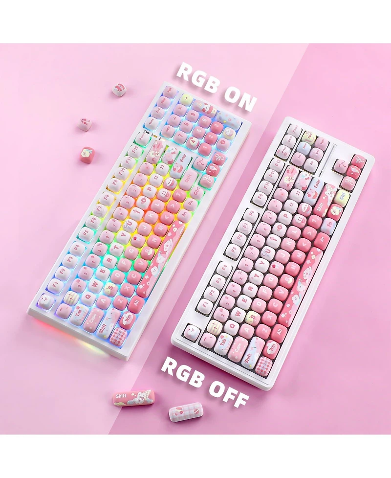 Lisen Cherry Profile Keycap Set for Mechanical Keyboards