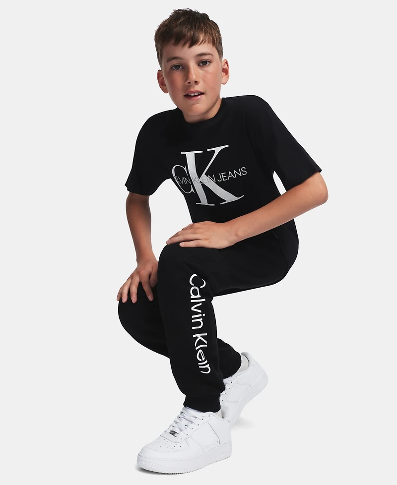 Calvin Klein Jeans Big Boys Old School Logo T-Shirt