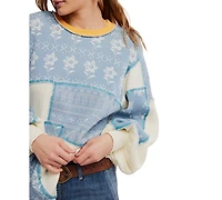 Free People Women's Oversized Pull-On Thermal Top