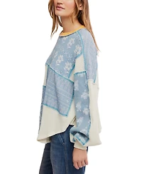 Free People Women's Oversized Pull-On Thermal Top