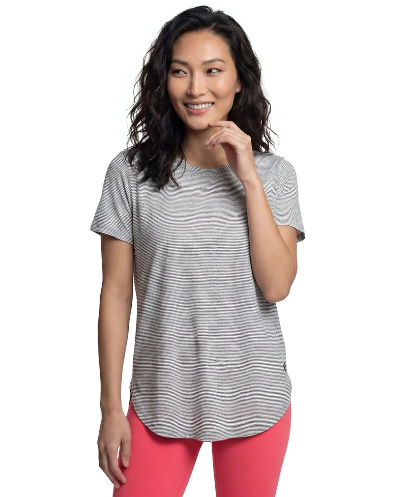 Skechers Women's GoDri Swift Stripe Tunic T-Shirt