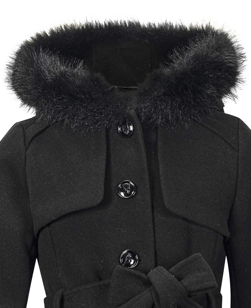 Sam Edelman Girls' 7-16 Long-Sleeve Belted Trench Coat