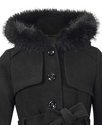 Sam Edelman Girls' 7-16 Long-Sleeve Belted Trench Coat