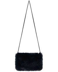 S Rothschild & Co Girls' 7-16 Long-Sleeve Hooded Fur Trim Coat With Handbag