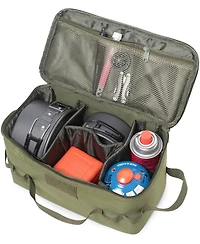 Piscifun 11L Camping Cookware Organizer Tote Bag With Shoulder Strap Molle Panels