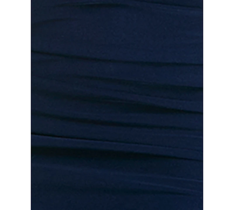 Emerald Sundae Juniors' Sweetheart Neck Sequin Gown