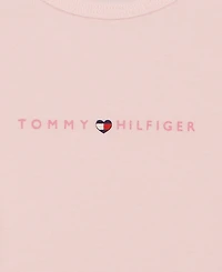 Tommy Hilfiger Baby Girls' Short-Sleeve Bodysuit, 4-Pack