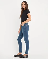 Good American Women's Legs Skinny Mid Rise Jeans